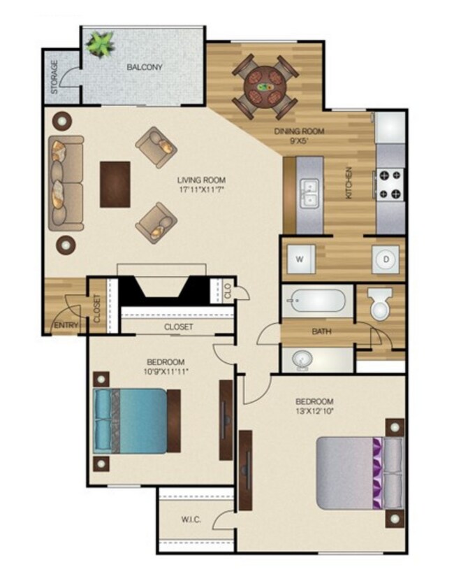 B1 Gold floor plan